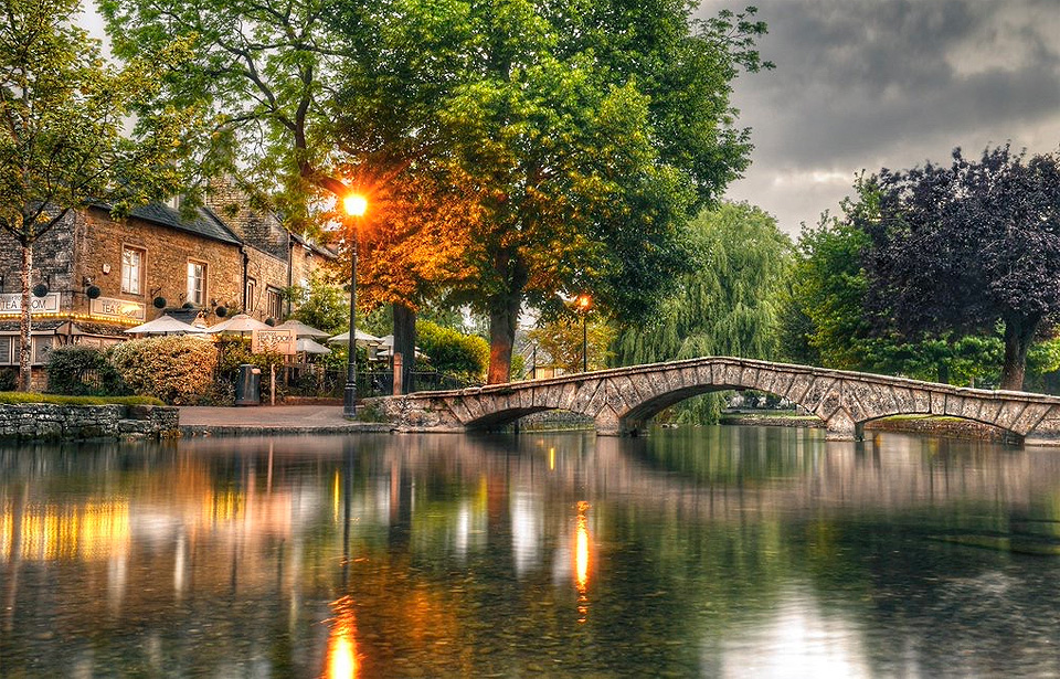 Bourton-on-the-water regularly voted one of the prettiest villages in England